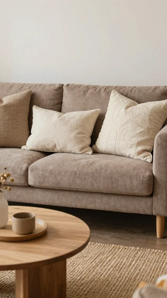 12 Textured Pillow Ideas for Depth, Warmth, and Tactile Interest - 8. Eco-Friendly Pillows 1