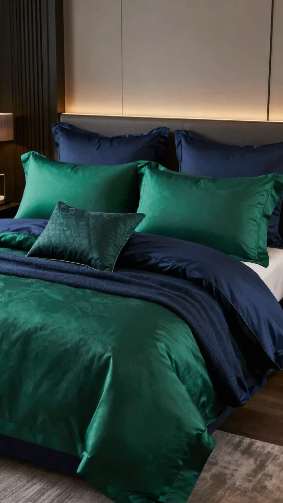13 Bed Pillow Arrangement Ideas From Minimal to Lush - 10. Luxurious Layers 1