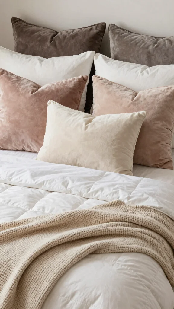 13 Bed Pillow Ideas for a Hotel-Worthy Layered Sleep Setup - 5. Plush Layering for Ultimate Comfort 1