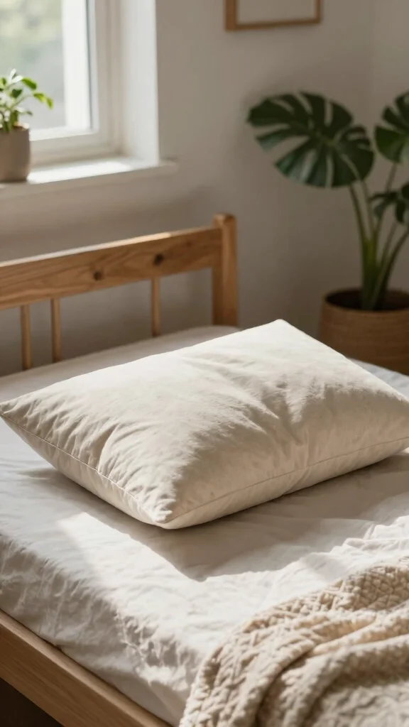 13 Bedroom Pillow Ideas for a Cozy Styled Sleep Space - 3. Hemp Pillows for a Natural Touch 1