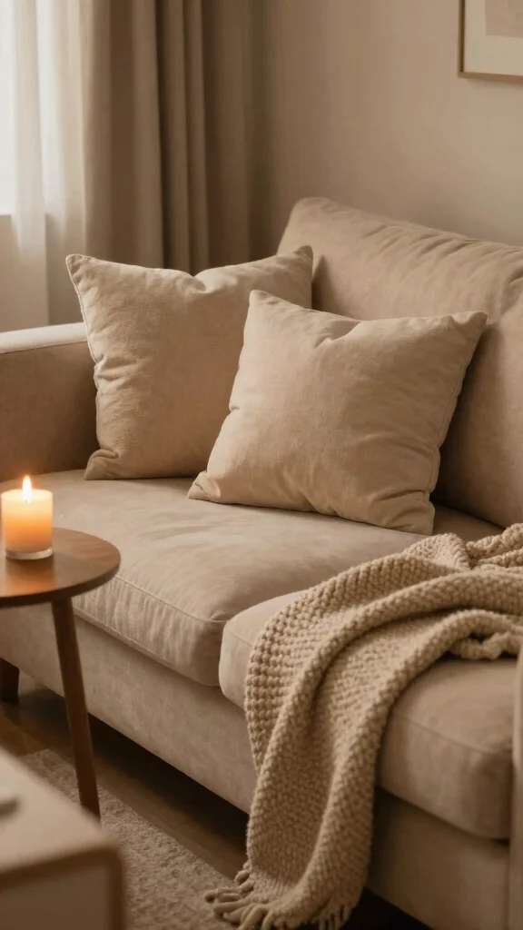 13 Couch Pillow Arrangement Ideas That Look Curated and Effortless - 10. The Cozy Corner 1