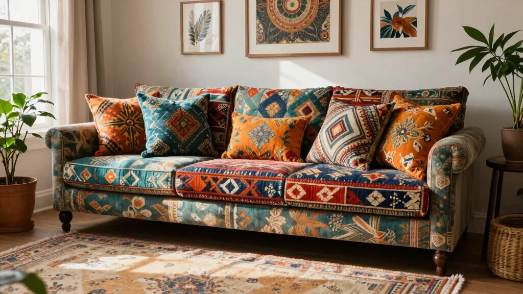 13 Patterned Pillow Ideas for a Bold Eye-Catching Couch or Bed Display