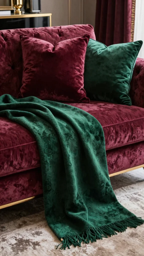 13 Pillow and Throw Combo Ideas for a Cozy Cohesive Living Space - 8. Luxe Layering 1